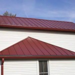 Standing Seam Metal Roof, New front Porch