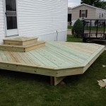 Deck With Angled Boards